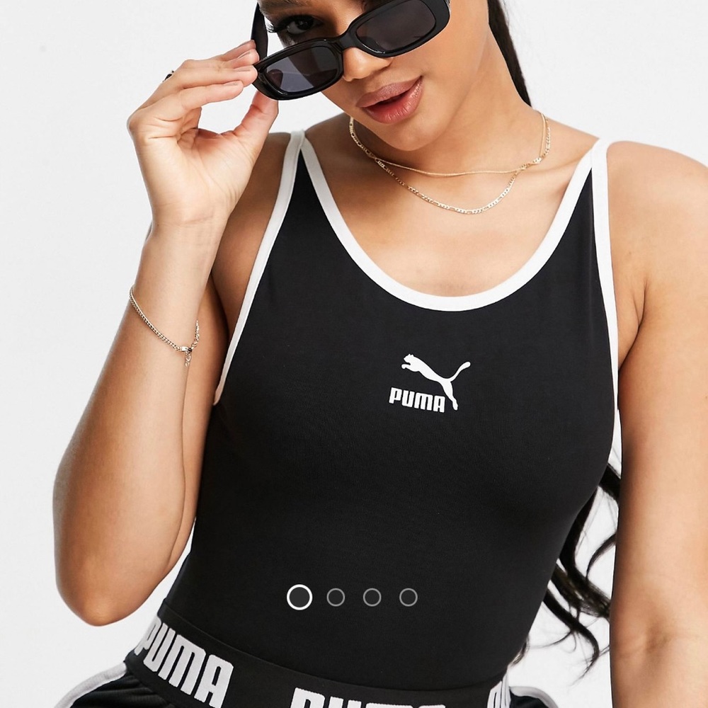 Puma Black Bodysuit